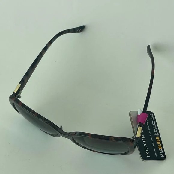 SG00748 Fashion Maxblock Sunglasses For Women, Big Square Wrap, 100% UVA Protect - Picture 3 of 7